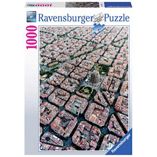 Ravensburger Puzzle Vue aérienne de Barcelone 1000 pièces