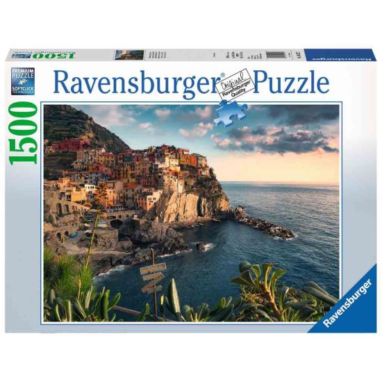 Ravensburger Vue des Cinque Terre Puzzle 1500 pièces Ravensburger Vue des Cinque Terre Puzzle 1500 pièces