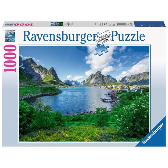 Ravensburger Vue des Lofoten, Norvège Puzzle 1000 pièces
