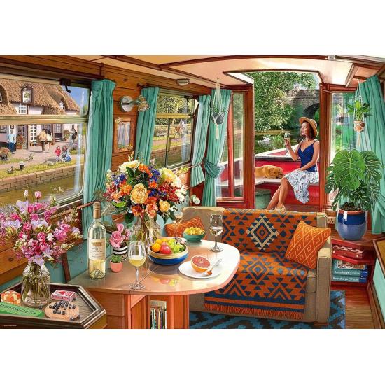 Puzzle Ravensburger Vue Depuis Ma Fenêtre 1000 pièces