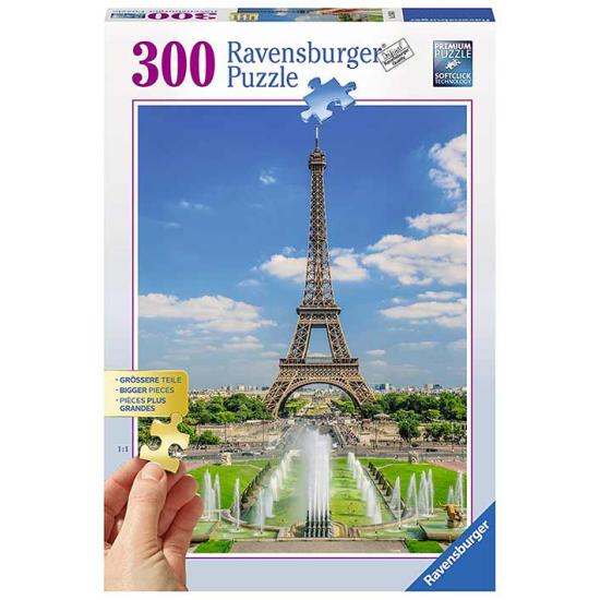 Ravensburger Puzzle Vue vers la Tour Eiffel 300 pièces XXL