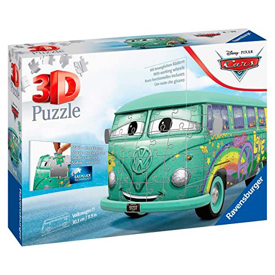 Ravensburger Volkswagen T1 Cars Puzzle 3D 162 pièces
