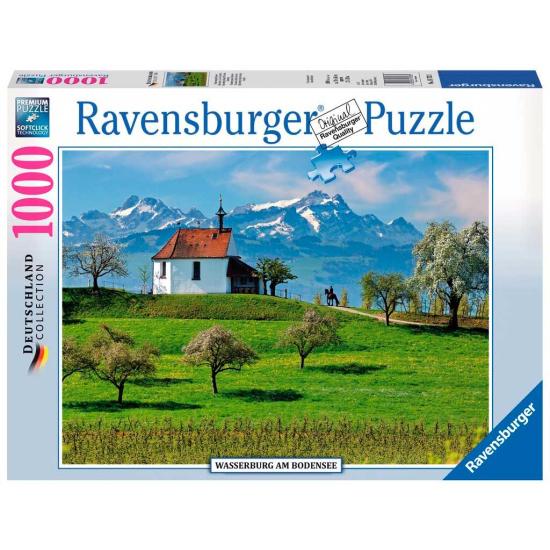 Puzzle Ravensburger Wasserburg Lac de Constance 1000 Pi