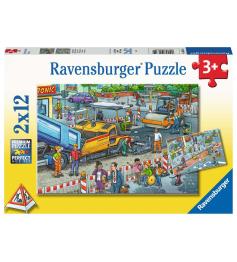 Ravensburger Work in Progress Puzzle 2 x 12 pièces