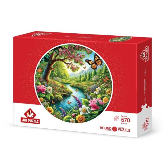 Puzzle Art Puzzle Le Jardin Du Monarque 570 Pièces