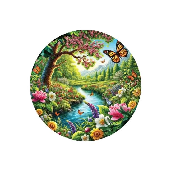 Puzzle Art Puzzle Le Jardin Du Monarque 570 Pièces