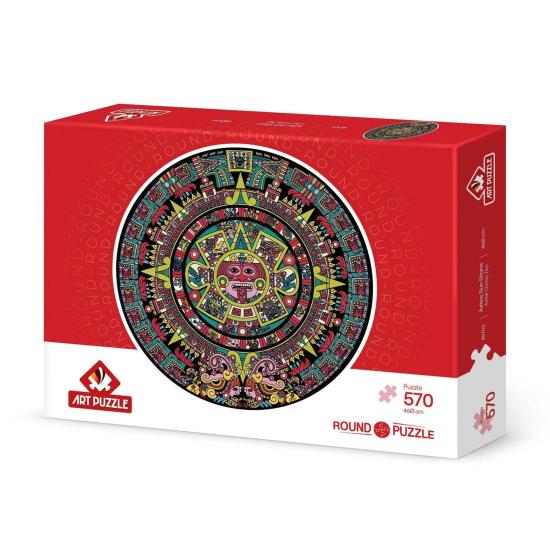 Puzzle Art Puzzle Pierre Solaire Aztèque 570 Pièces