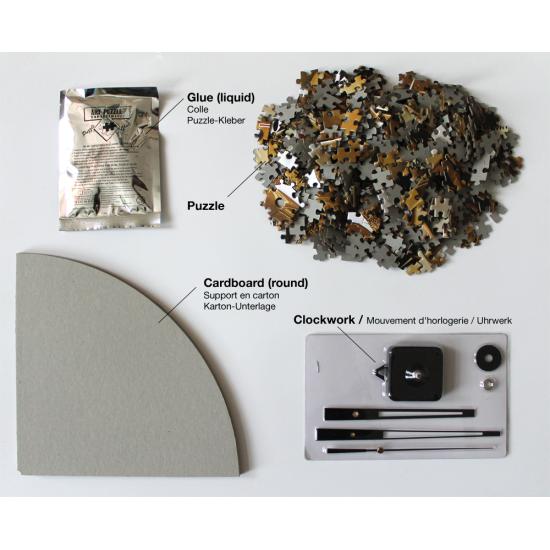 Puzzle Clock Art Puzzle Tour de la Jeune Fille 570 Pièces