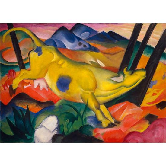 Puzzle Ricordi La vache jaune 1000 pièces