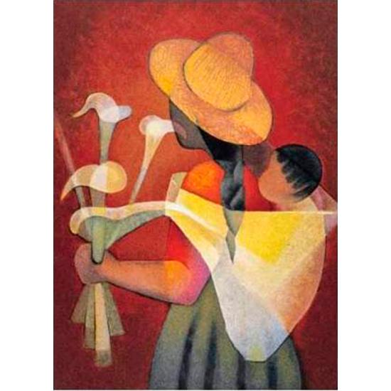 Puzzle Ricordi Le vendeur de fleurs aromatiques 1000 pièces