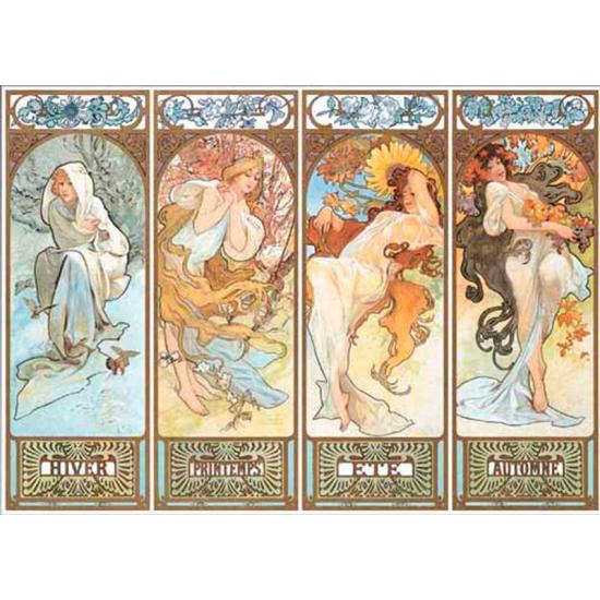 Puzzle Ricordi Les Quatre Saisons de 1500 pièces