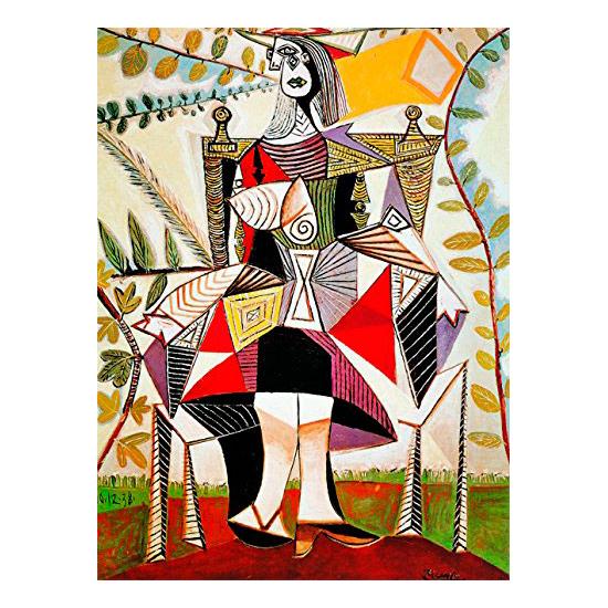 Puzzle Ricordi Femme au jardin 1000 pièces