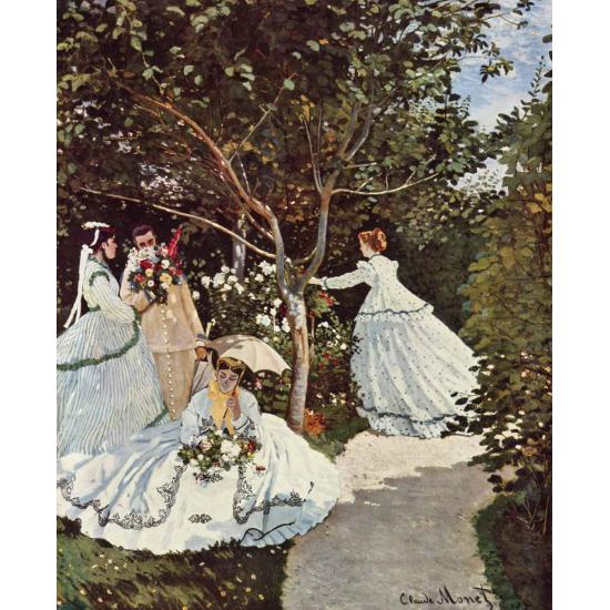 Puzzle Ricordi Femmes dans le jardin 2000 pièces