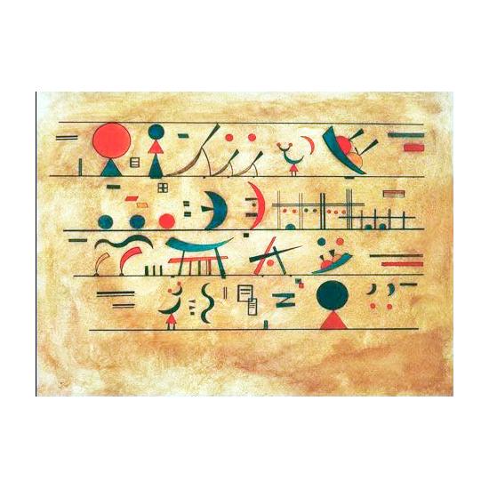 Puzzle Ricordi Righe di Segni 1000 pièces