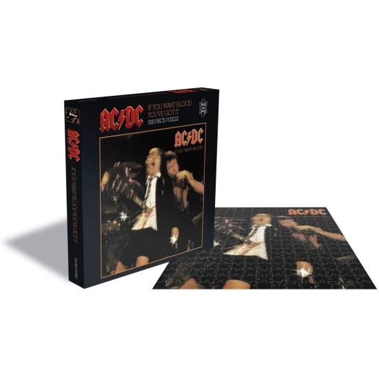 Scies à roche Si vous voulez du sang, puzzle AC/DC 500 pièces