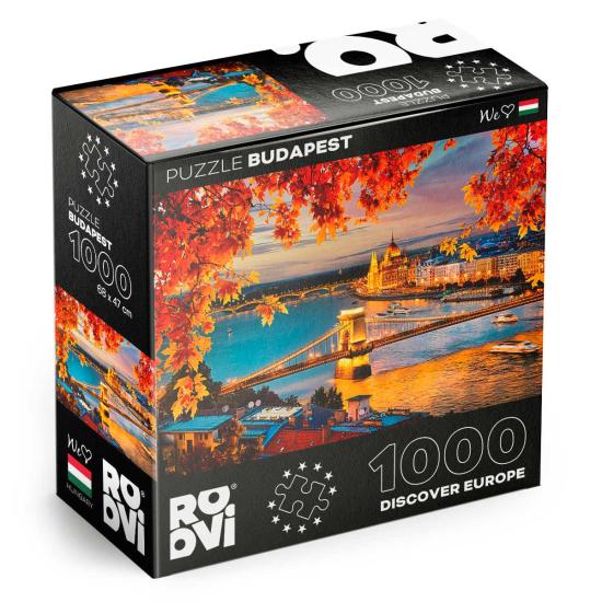Puzzle Roovi Budapest, Hongrie de 1000 Pièces Puzzle Roovi Budapest, Hongrie de 1000 Pièces