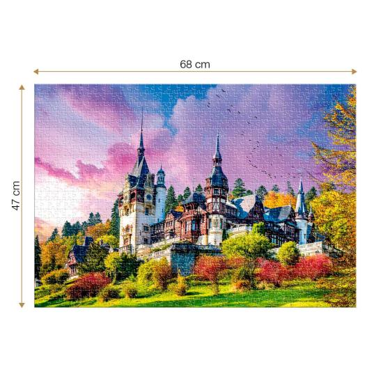 Puzzle Roovi Château de Peles de 1000 Pièces