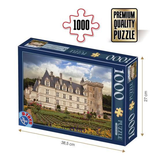 Puzzle Roovi Château de Villandry de 1000 Pièces
