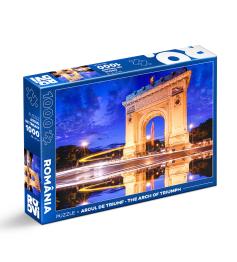 Puzzle Roovi L'Arc de Triomphe Bucarest de 1000 Pièces