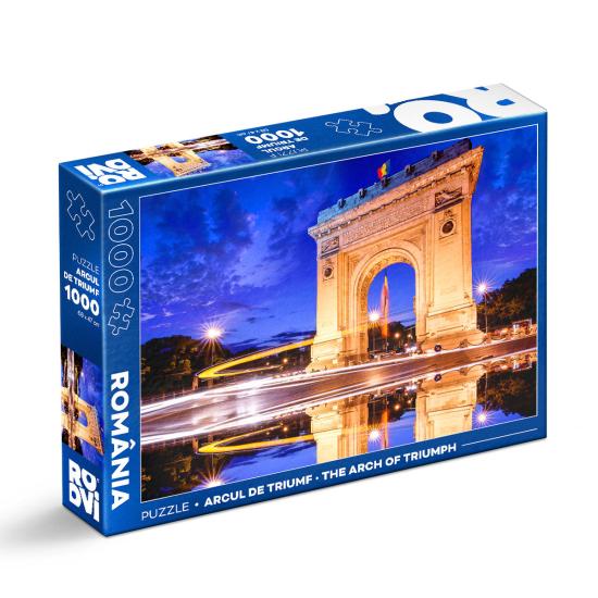 Puzzle Roovi L'Arc de Triomphe Bucarest de 1000 Pièces Puzzle Roovi L'Arc de Triomphe Bucarest de 1000 Pièces