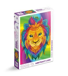 Puzzle Roovi Lion Abstrait de 1000 Pièces