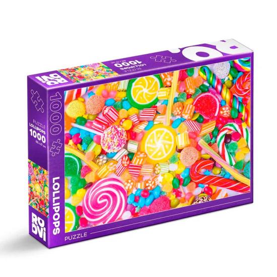 Puzzle Roovi Sucettes de 1000 Pièces Puzzle Roovi Sucettes de 1000 Pièces