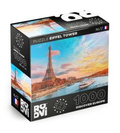 Puzzle Roovi Tour Eiffel, Paris de 1000 Pièces