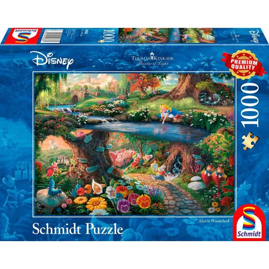 Puzzle Schmidt Alice au pays des merveilles 1000 pièces
