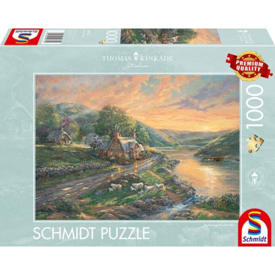 Puzzle Schmidt Aube À Emerald Valley 1000 Pieces Puzzle Schmidt Aube À Emerald Valley 1000 Pieces