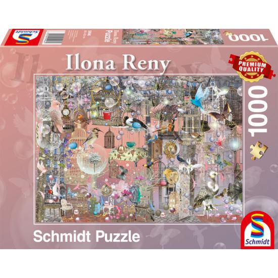 Schmidt Puzzle Beauté Rose 1000 pièces