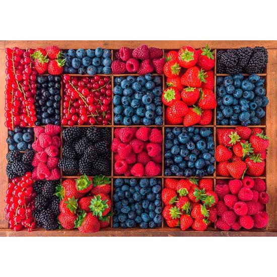 Schmidt Puzzle Nature morte aux fruits des bois 1000 pièces