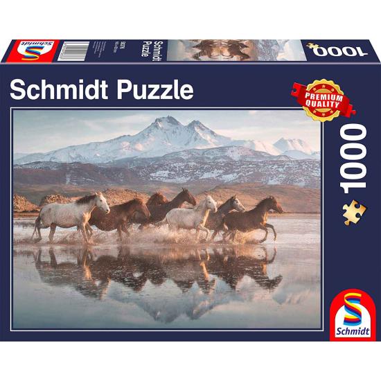 Schmidt Puzzle Chevaux en Cappadoce 1000 pièces
