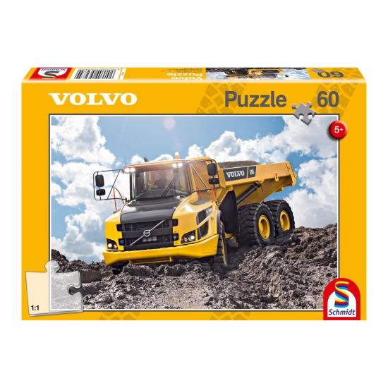 Schmidt Puzzle Camion Volvo A30G 60 pièces