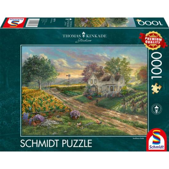 Puzzle Schmidt Champs de Tournesol de 1000 Pièces Puzzle Schmidt Champs de Tournesol de 1000 Pièces