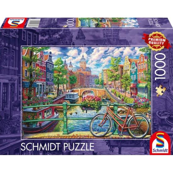 Puzzle Schmidt Canal D'Amsterdam 1000 Pieces