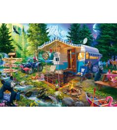 Puzzle Schmidt Caravaning En Montagne 1000 Pcs