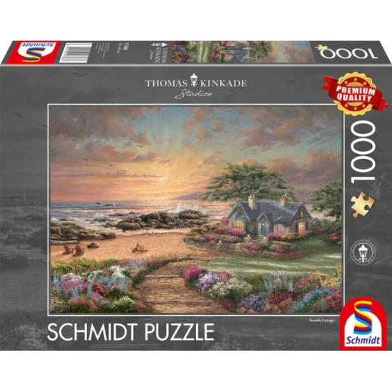 Puzzle Schmidt Gîte Bord de Mer de 1000 Pièces