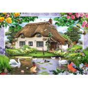 Schmidt Puzzle Maison de campagne romantique 500 pièces