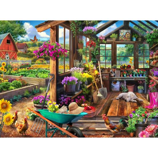 Puzzle Schmidt Maison De Jardin 1000 Pieces