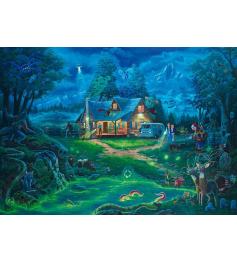 Puzzle Schmidt Maison Hantée 1000 Pcs