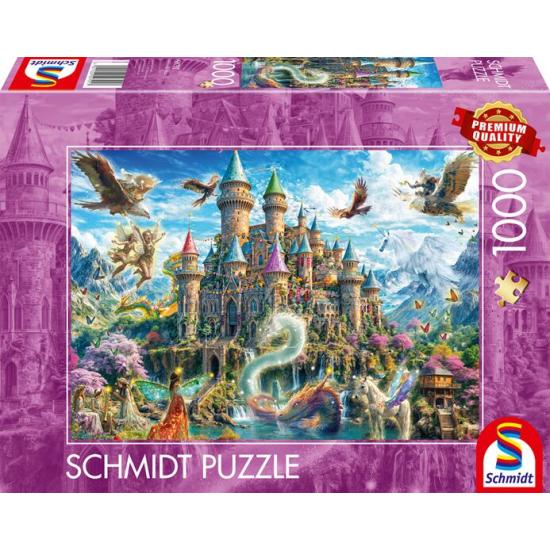 Puzzle Schmidt Château de Fées Au Imagination 1000 Pièces