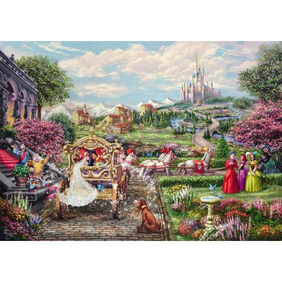 Puzzle Schmidt Cendrillon Ils Vécurent Heureux Pour Toujours 100