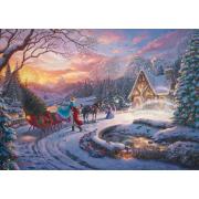Puzzle Schmidt Cendrillon Ramène À La Maison Pour Noël 1000 pièc