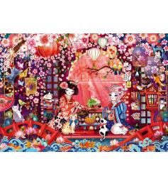 Puzzle Schmidt Cérémonie Du Thé Japonaise 500 pièces