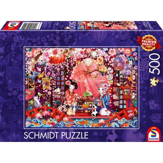 Puzzle Schmidt Cérémonie Du Thé Japonaise 500 pièces