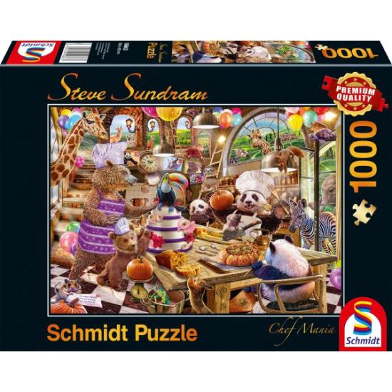 Schmidt Chef Mania Puzzle 1000 pièces