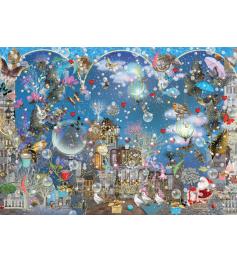 Schmidt Blue Sky Puzzle de Noël 1000 pièces