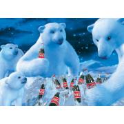 Schmidt Coca Cola et ours polaires Puzzle 1000 pièces