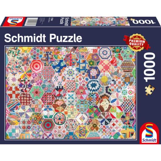 Puzzle Schmidt Courtepointe Américaine de 1000 Pcs