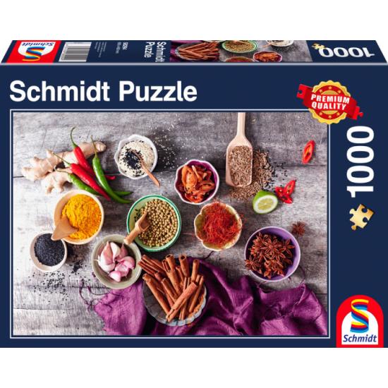 Schmidt Puzzle Collection d'épices 1000 pièces
